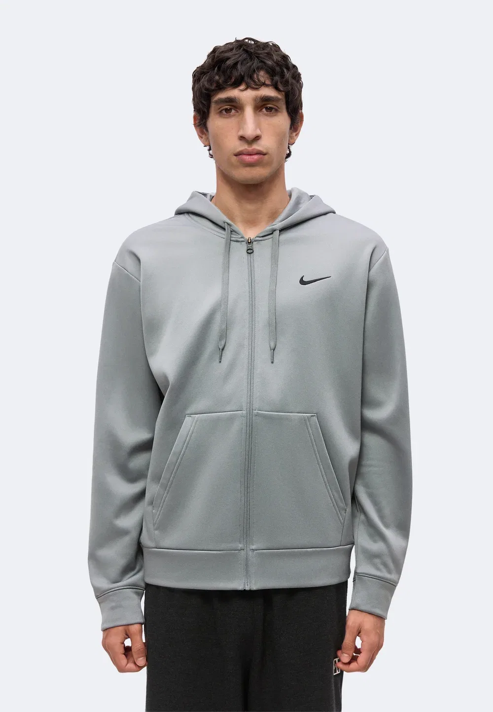 Flex - толстовка на молнии Nike Performance, Smoke Grey/Black