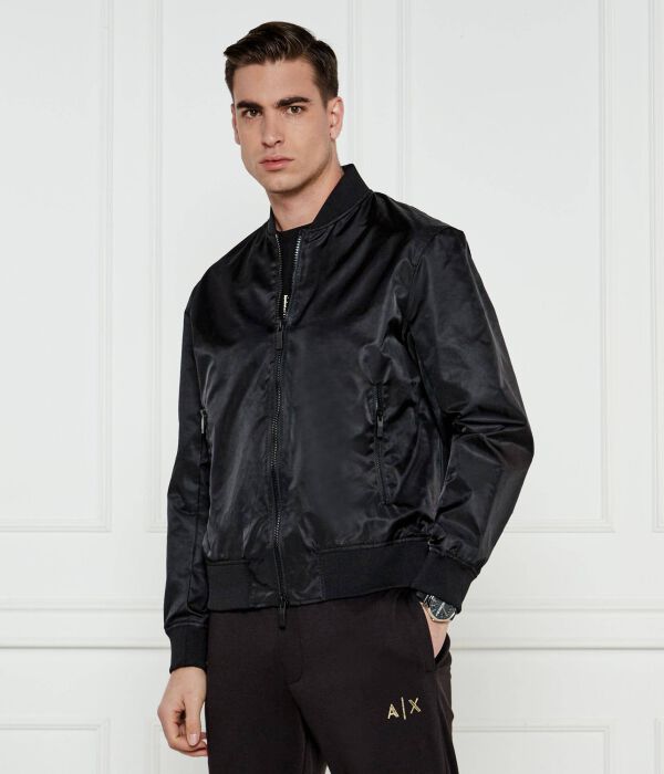 

Куртка-Бомбер Regular fit Armani Exchange, черный