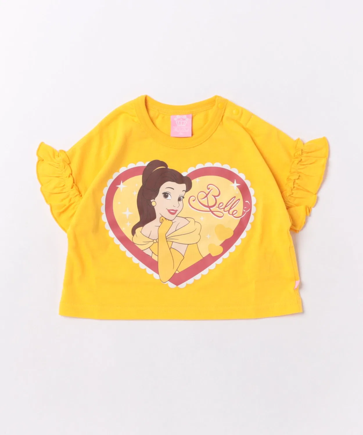 Детская футболка с принтом Princess Disney, Mustard