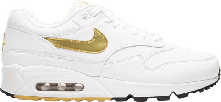 Кроссовки Nike Air Max 90/1 'Metallic Gold', золотой - фото