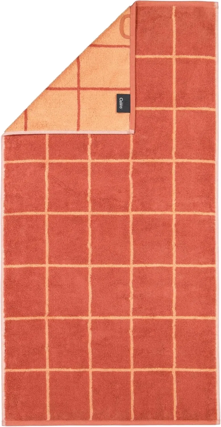Полотенце для рук Park Check, Cawö, 70x140 см, Brick