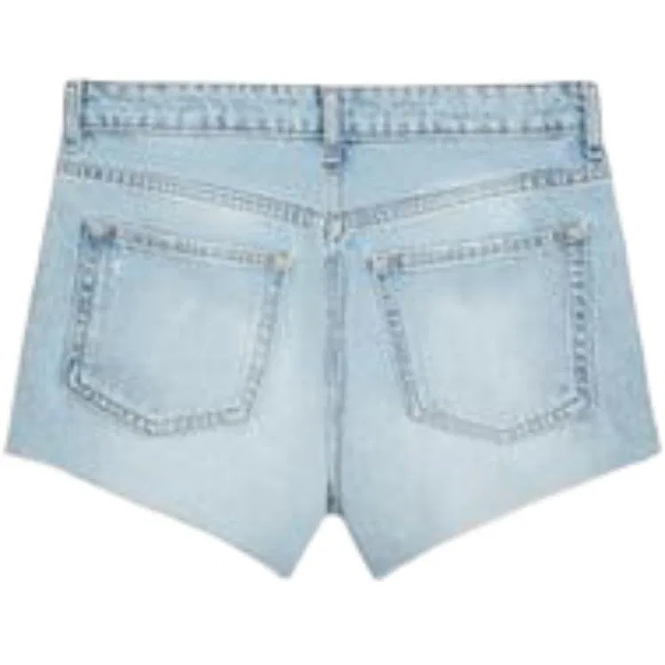 Женские джинсовые шорты ZARA, Blue — фото 3