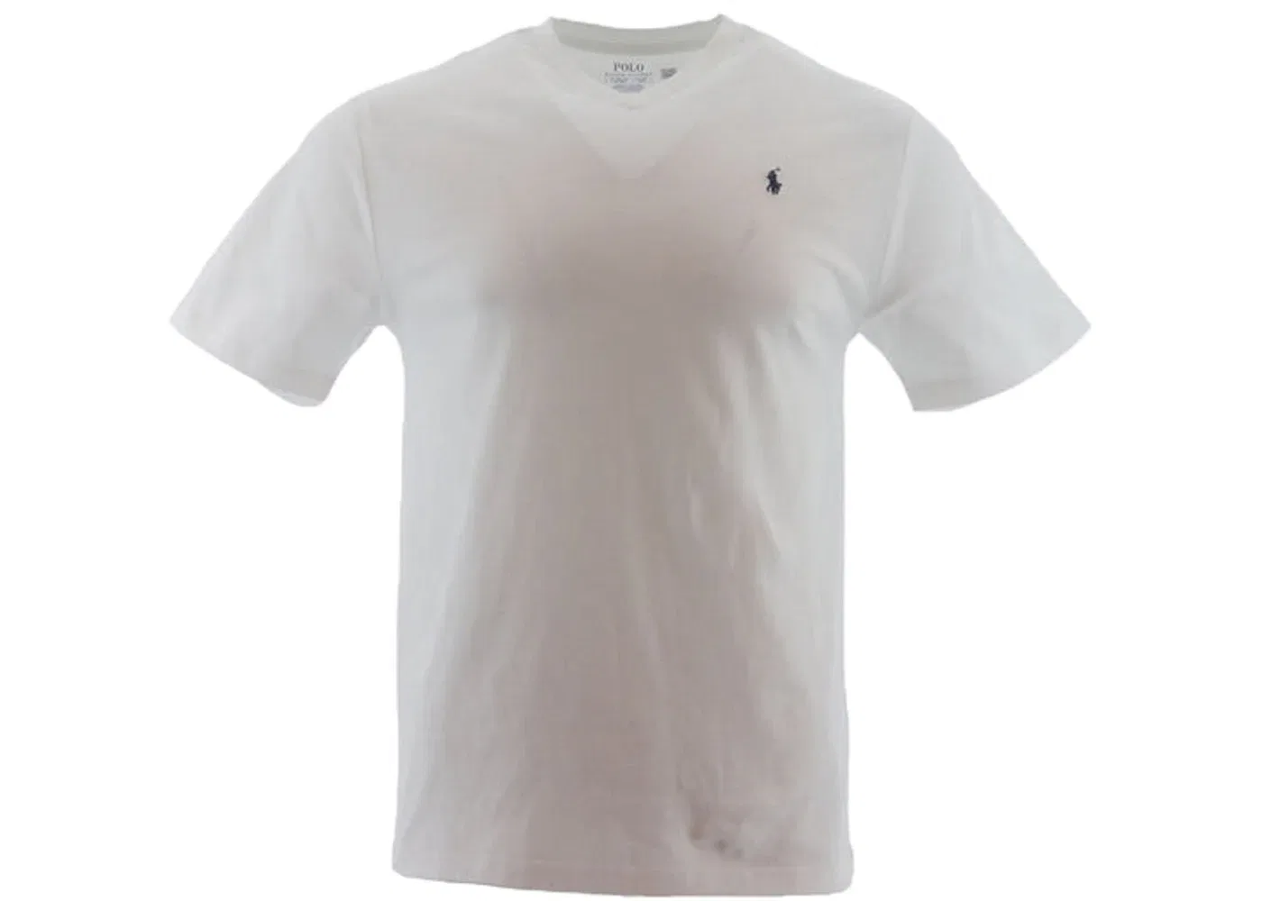 Мужская футболка с V-образным вырезом Polo Ralph Lauren, White