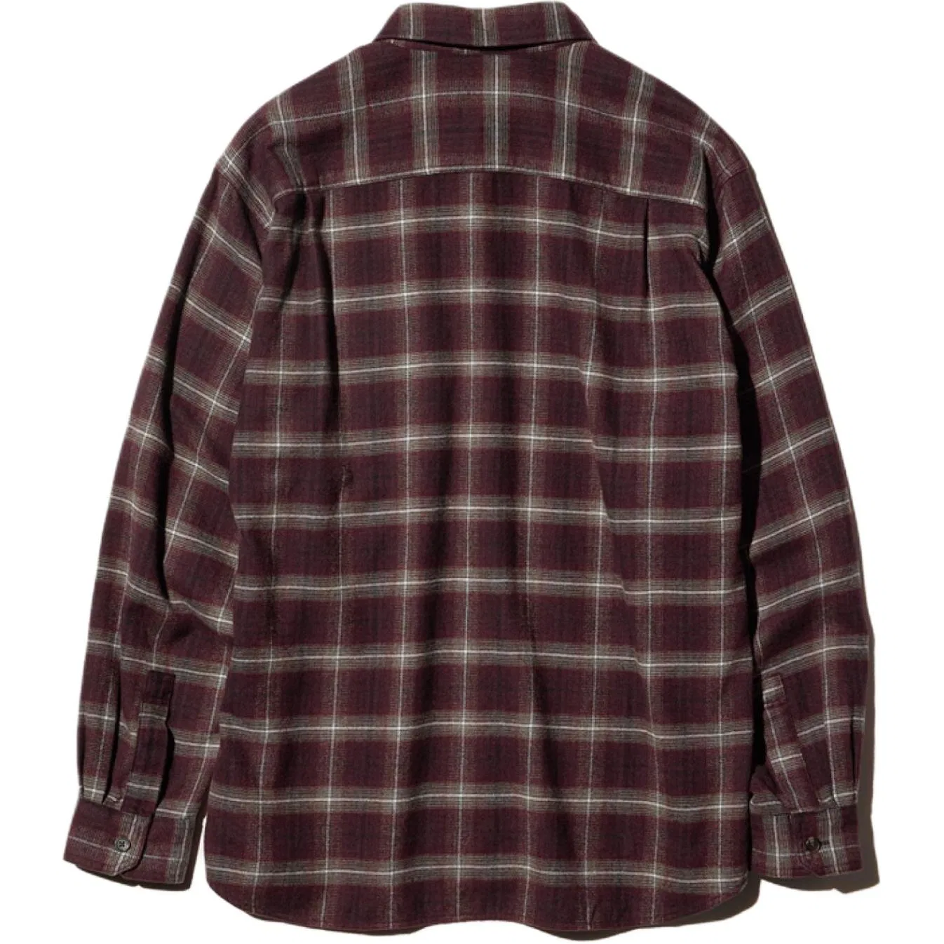 Женская рубашка свободного кроя Burgundy UNIQLO — фото 3