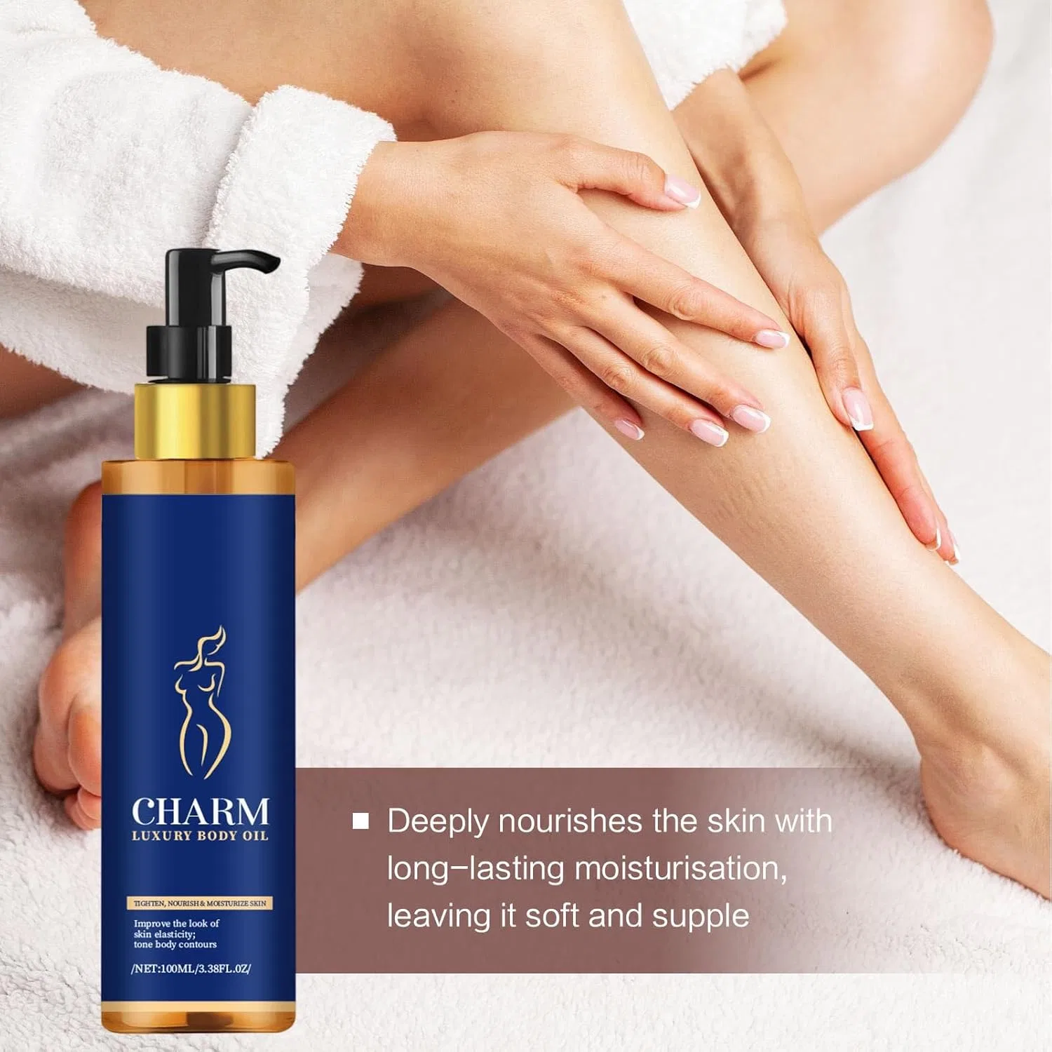 Масло для тела фирменное, Glow Remedy Oil, RadiantRe, 3 шт, 100 мл — фото 4