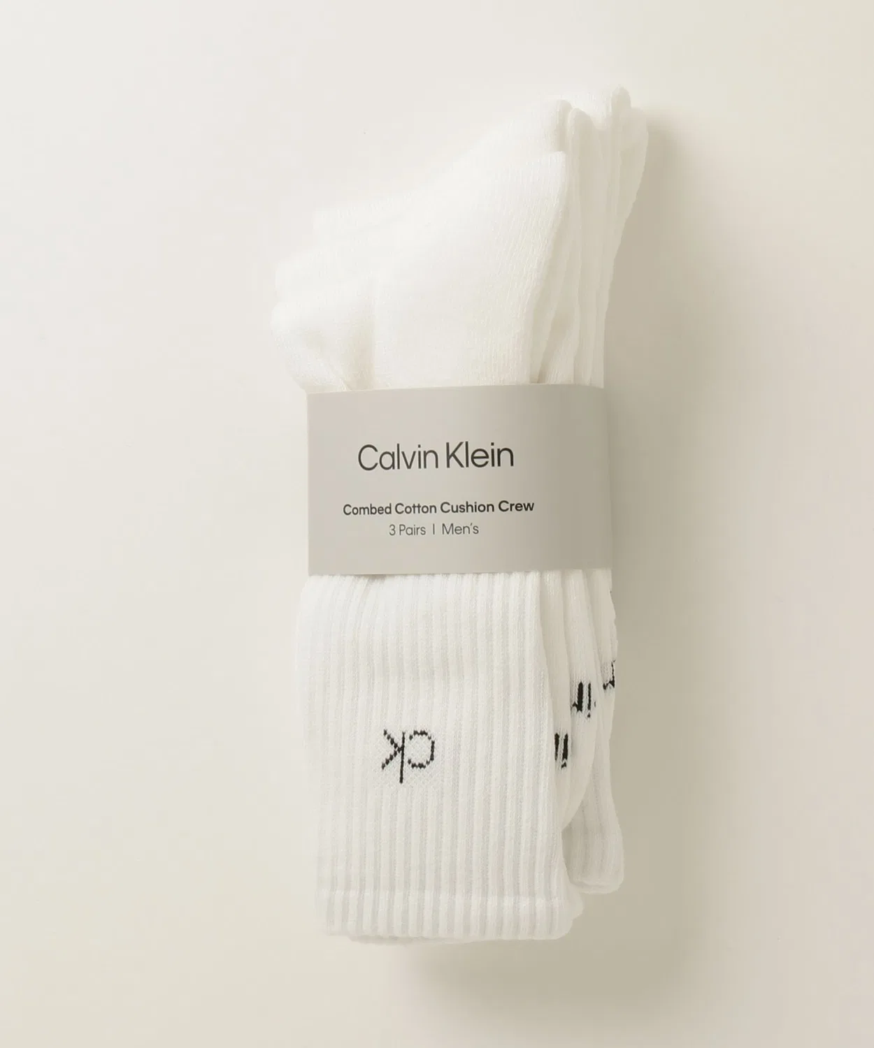 Мужские носки комплект из 3 пар Calvin Klein, Белый