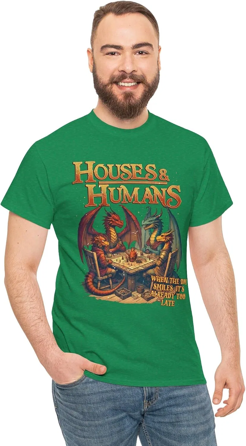 Мужская футболка с принтом Houses and Humans Role-Playing Tee, Antique Irish Green — фото 2