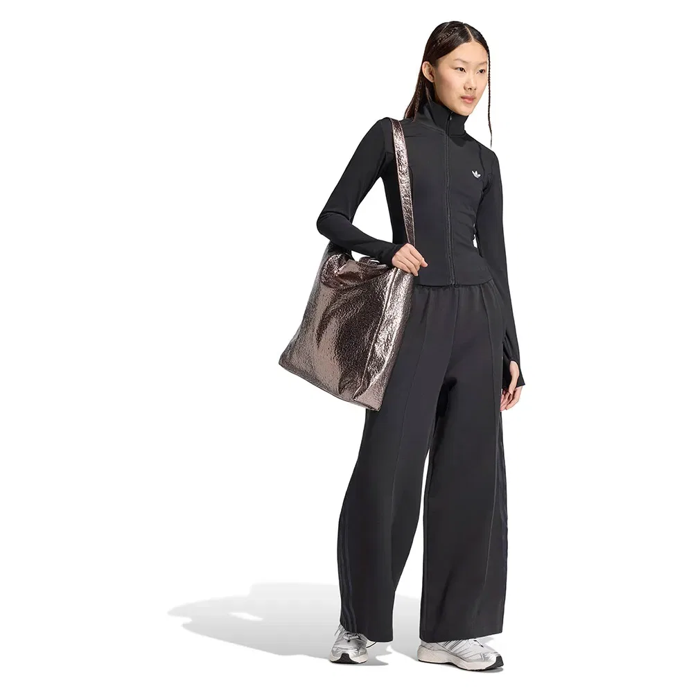 Женские спортивные брюки из футера Spacer Adidas Originals, Black — фото 4