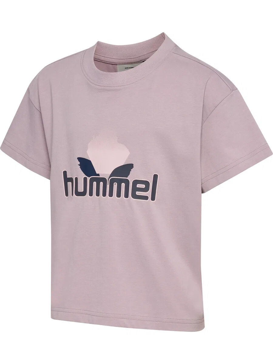 Футболка Hummel Performance Shirt цвета орхидеи — фото 3