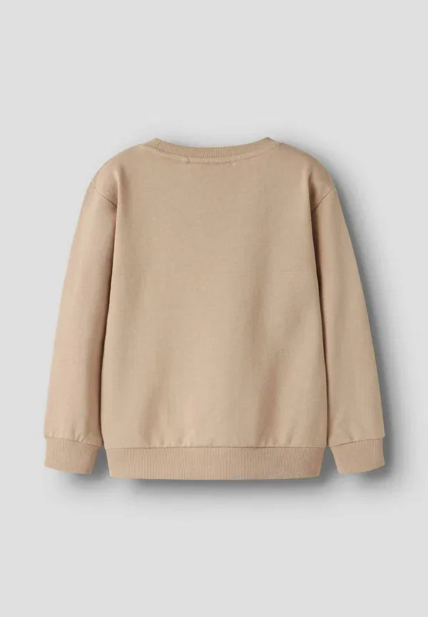 Свитшот с вышивкой Sweatshirt regular fit Name It, Sesame — фото 2