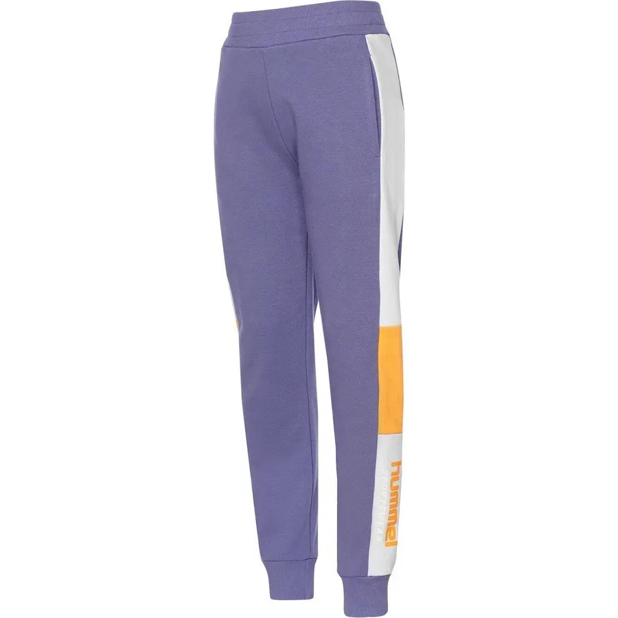 Спортивные штаны для мальчика с логотипом Hummel, Синий