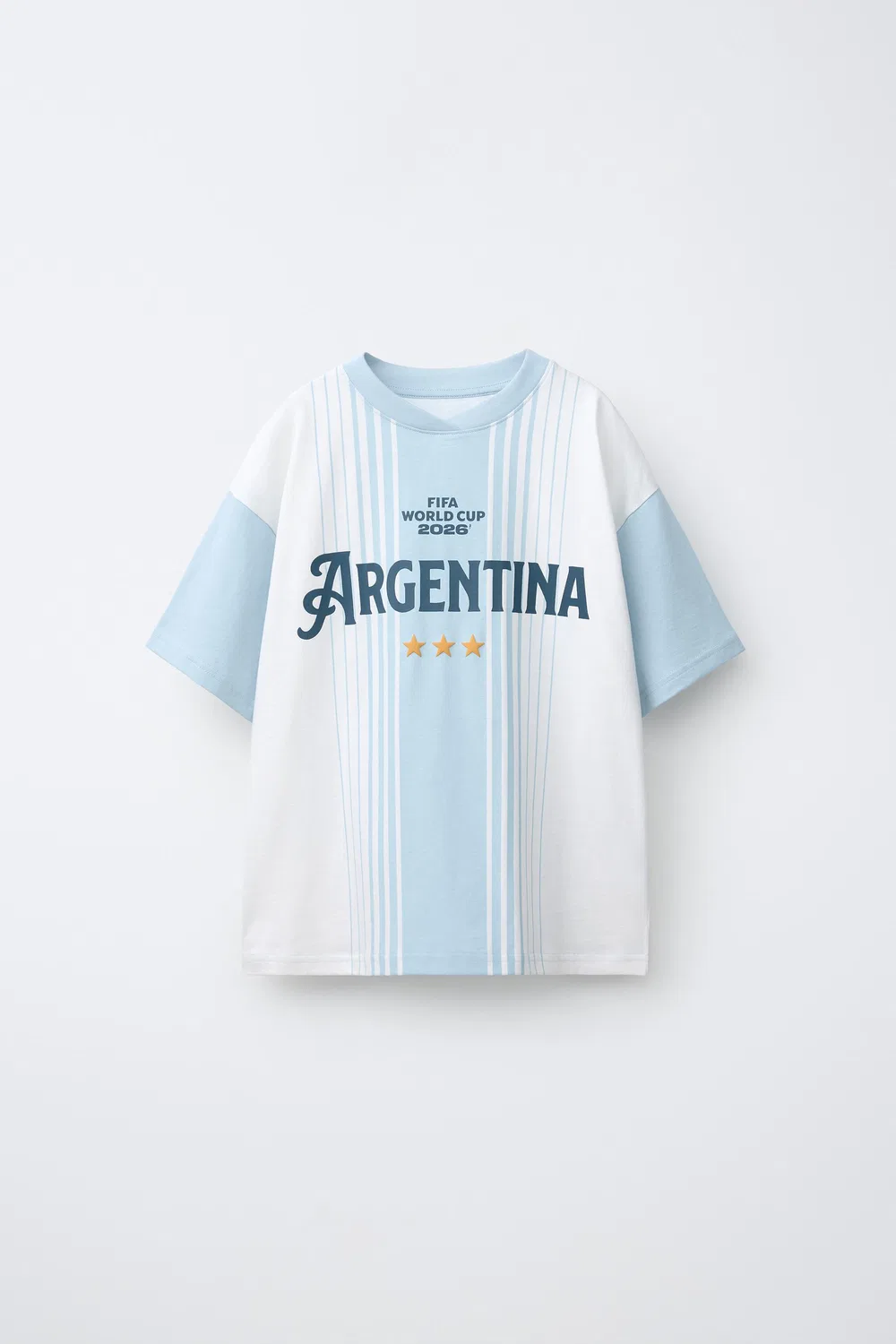 Футболка сборной Аргентины на Чемпионате мира по футболу FIFA 2026 ZARA, Blue