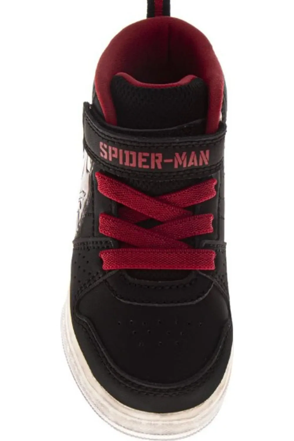 Кроссовки детские на липучках Spider-Man Spider-Man, черный красный — фото 4
