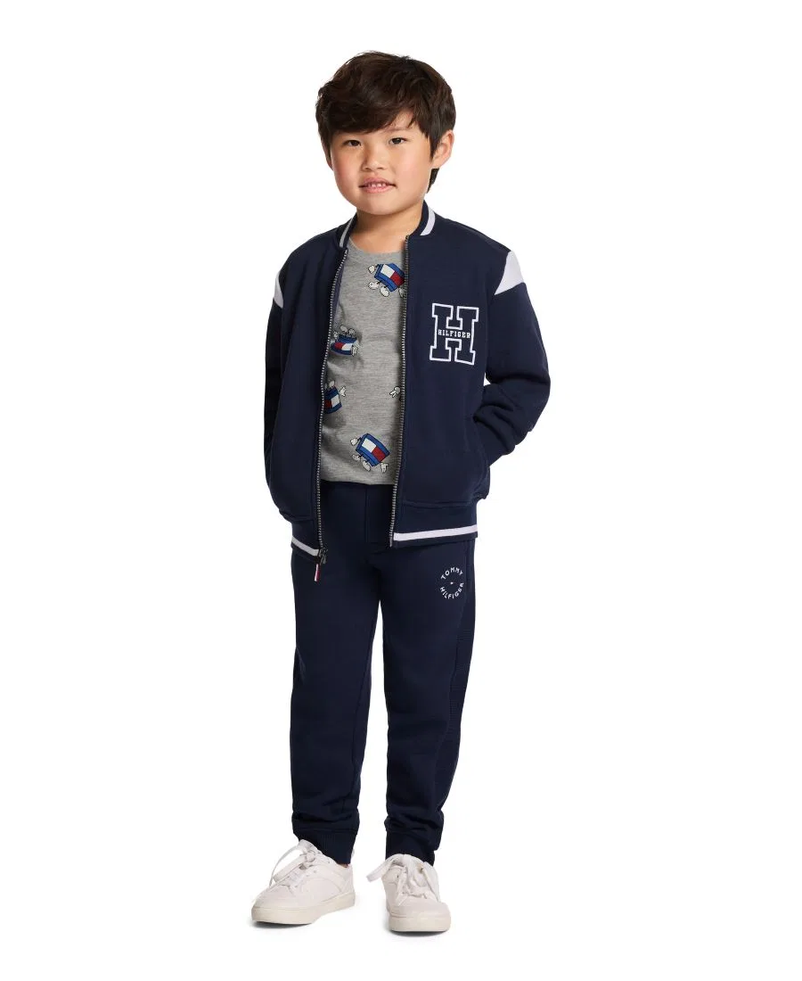 Детские спортивные брюки с регулируемым поясом Tommy Hilfiger, Navy Blazer