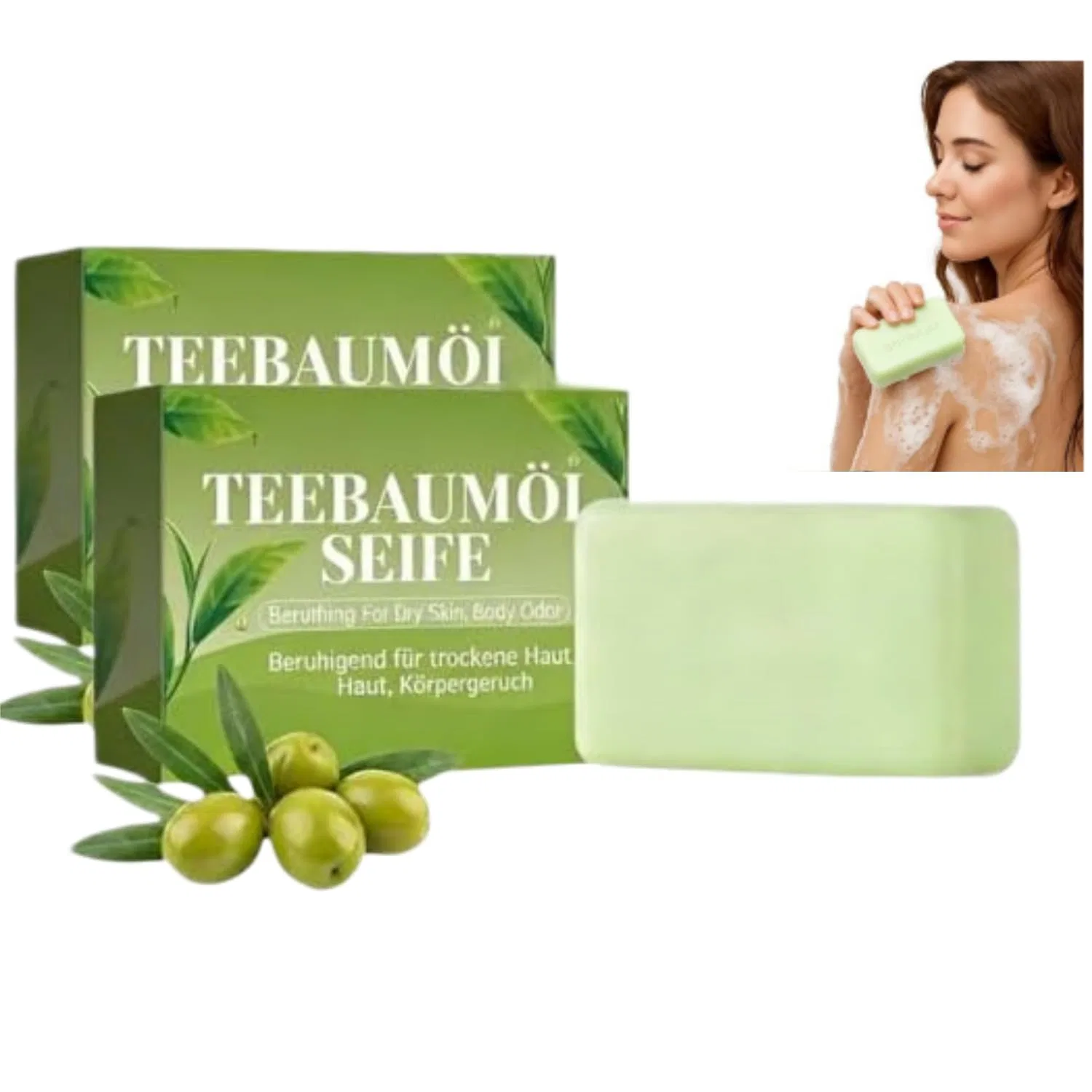Антигрибковое мыло Lyvona, Pack of 2, 100 г Kuisoe