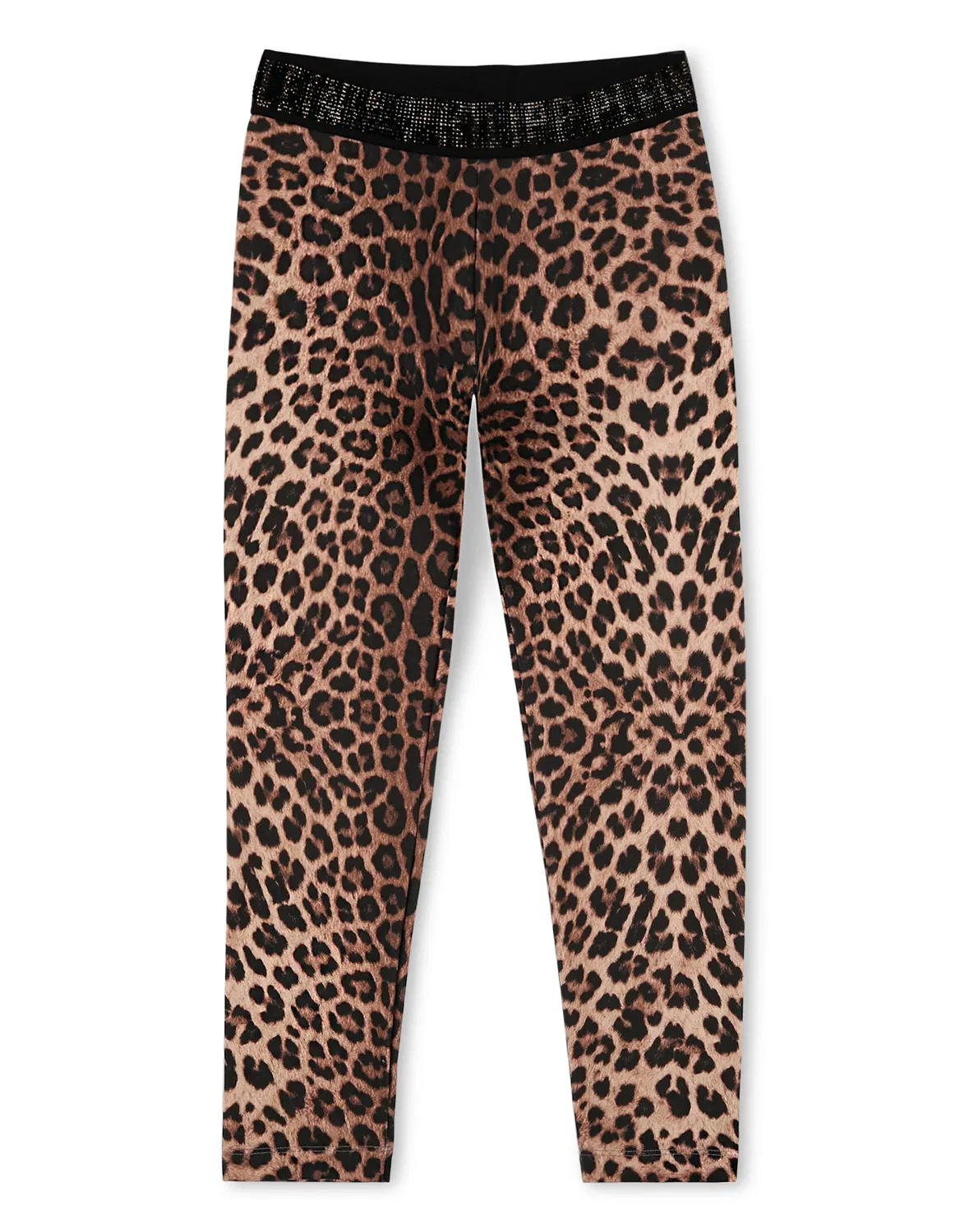 Детские леггинсы хлопковые PHILIPP PLEIN, Leopard