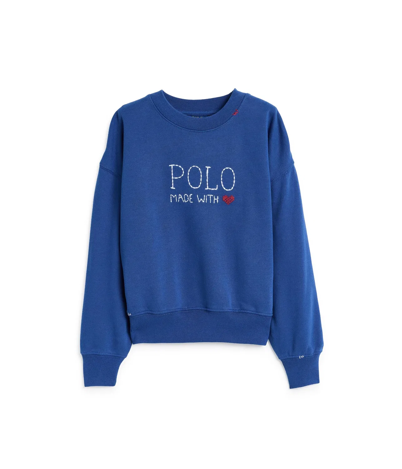 Флисовая толстовка с логотипом (для детей постарше) Polo Ralph Lauren Kids, Dusty Azure