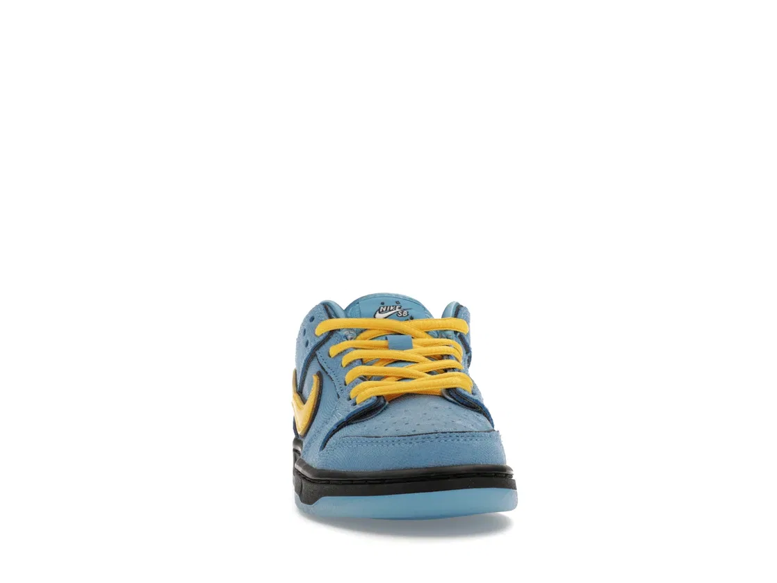 Детские кроссовки с принтом Nike SB Dunk Low The Powerpuff Girls Bubbles Nike, Blue Chill/Deep Royal Blue/Active Pink — фото 2