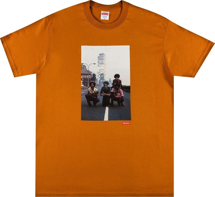 

Футболка Supreme Augustus Pablo Tee 'Burnt Orange', оранжевый