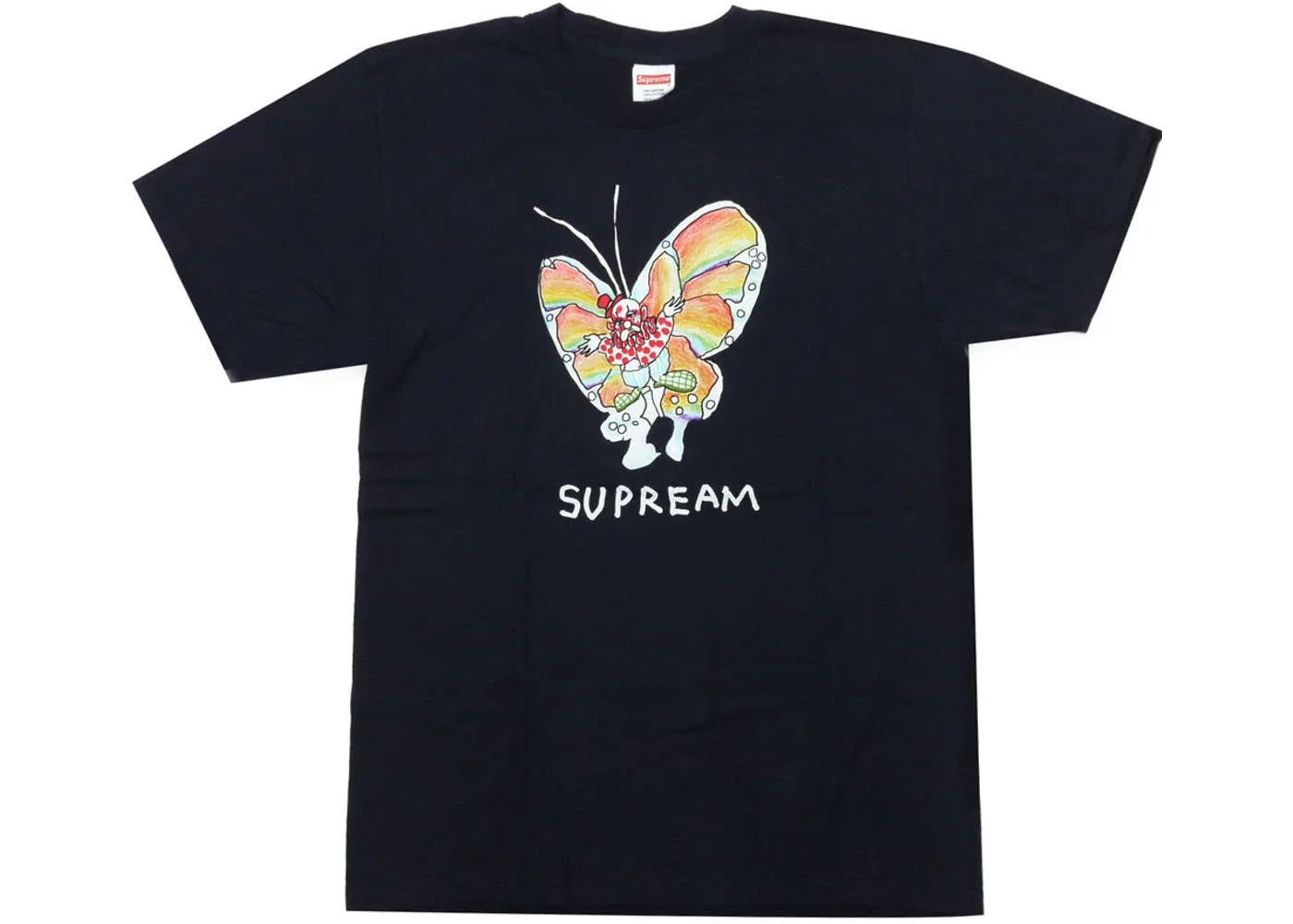 Мужская футболка с принтом Gonz Butterfly Supreme, Black