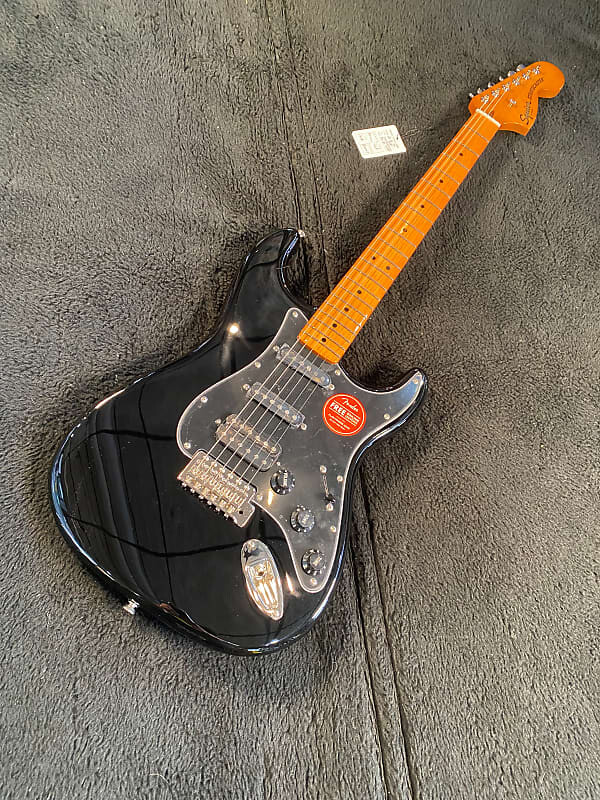 

Электрогитара Squier Classic Vibe '70s Stratocaster HSS, черный