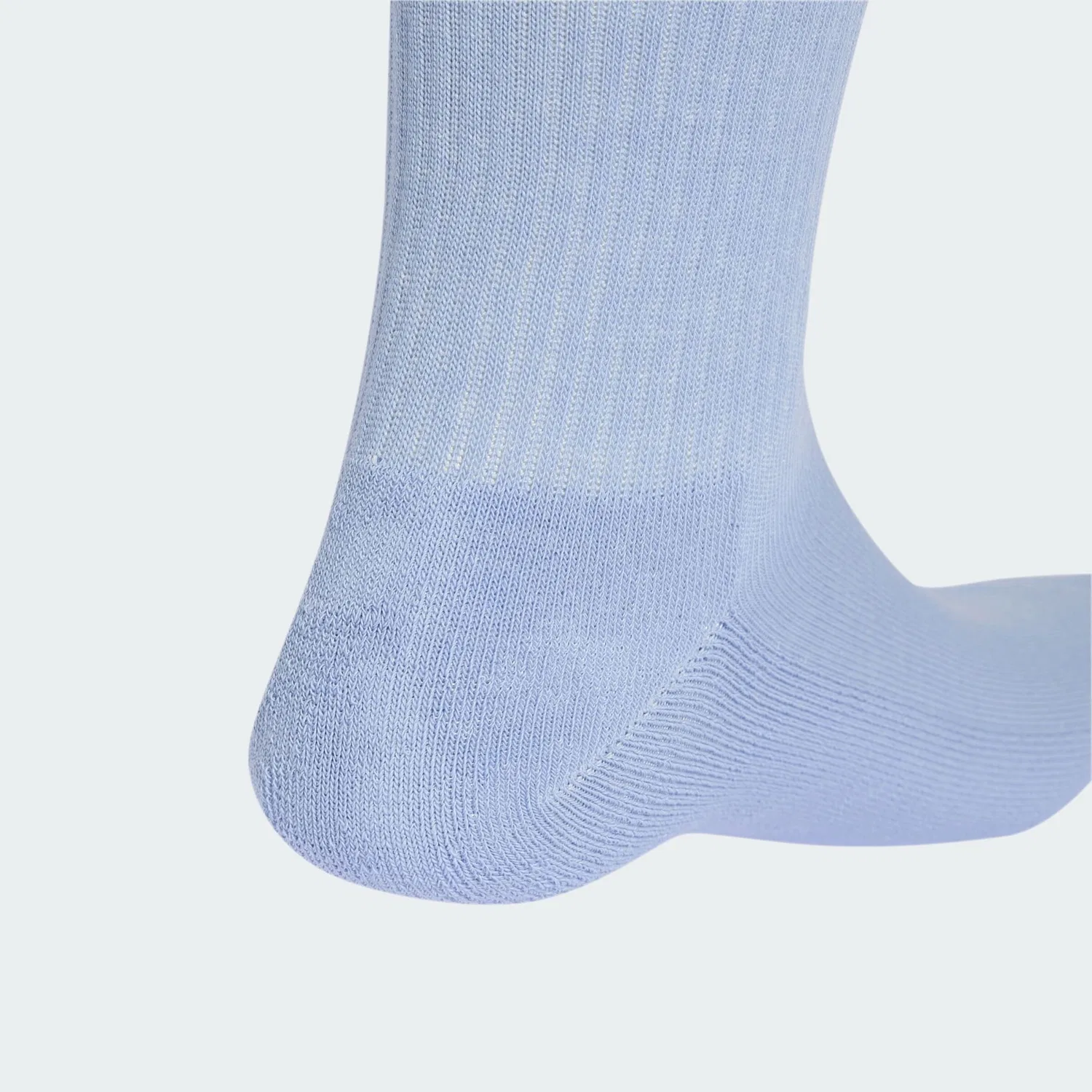 Носки Adidas Originals Trefoil Cushion в цветах Opal Dusky Pink, белый — фото 4
