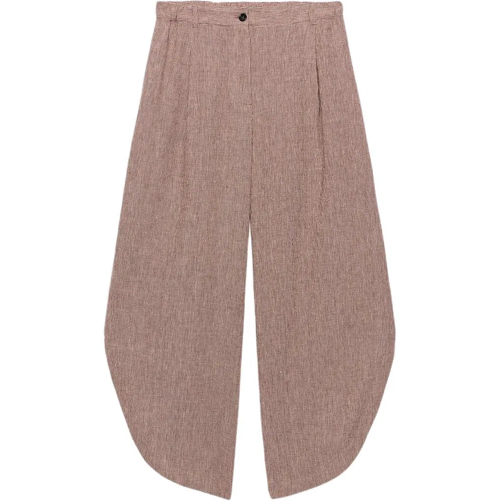 Женские повседневные брюки Dark Red, ZARA