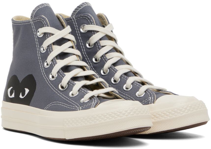 Серые кроссовки Converse Edition Half Heart Chuck 70 Comme des Garçons Play — фото 4