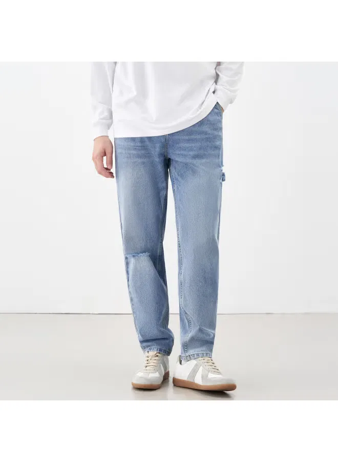 Джинсы прямые классические для мальчиков Gxg.Jeans — фото 2