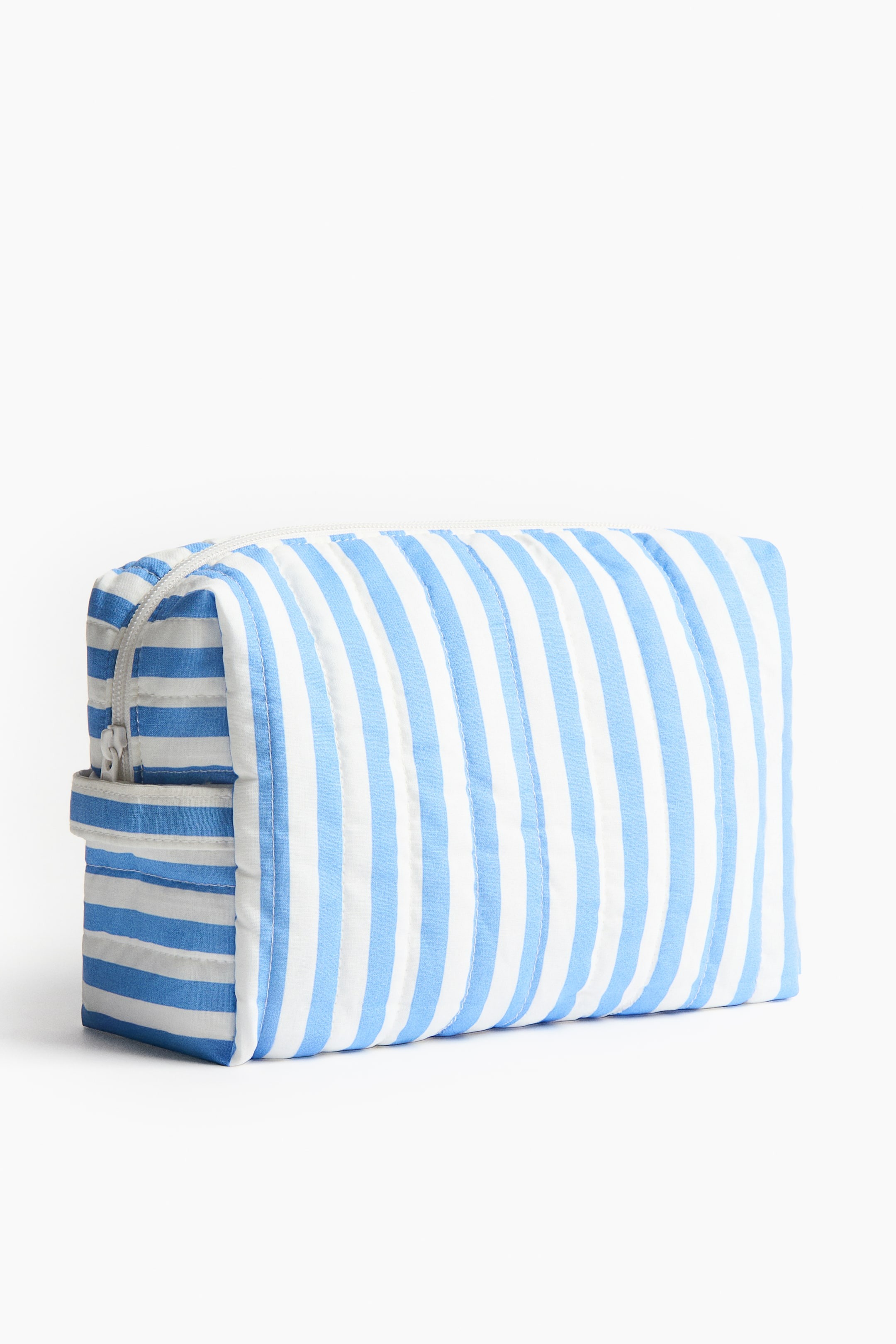 Косметичка H&M Patterned Scroll, 10x15x24 см, синий — фото 3