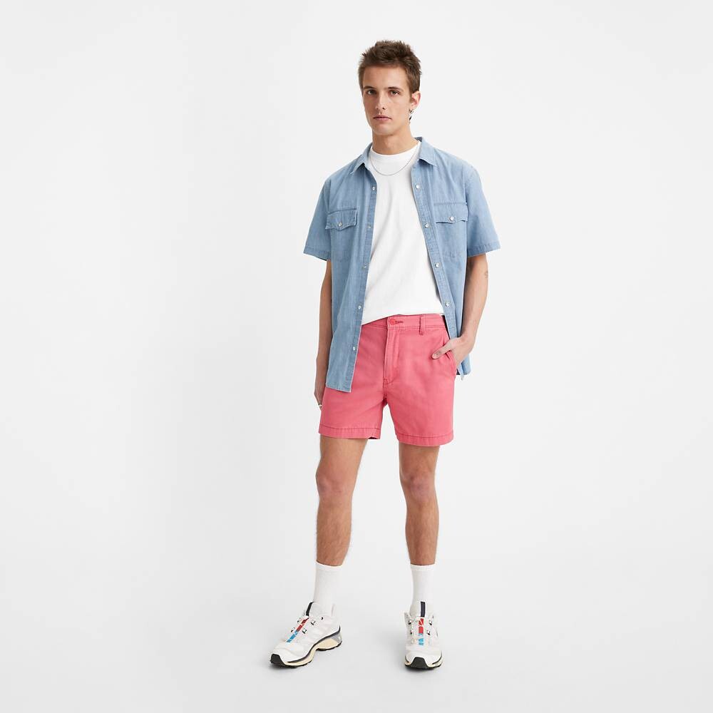 

Шорты Levi's, красный