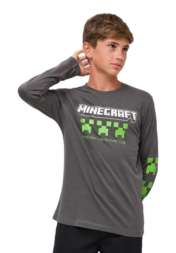 Лонгслив с принтом Con minecraft Terranova, canna di fucile — фото 4