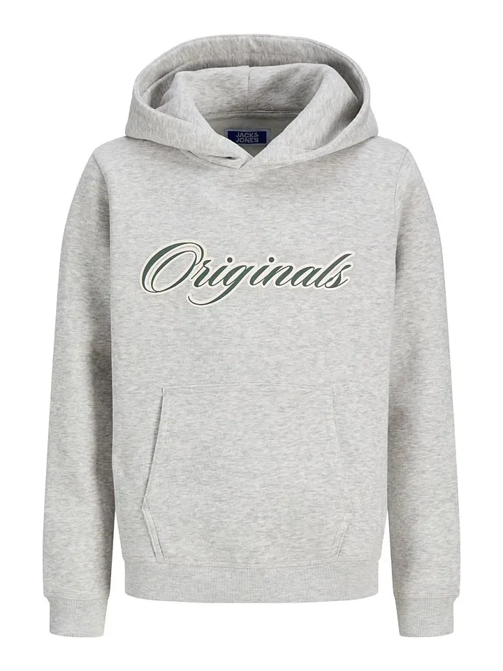 Худи серое Jack & Jones Junior, серый