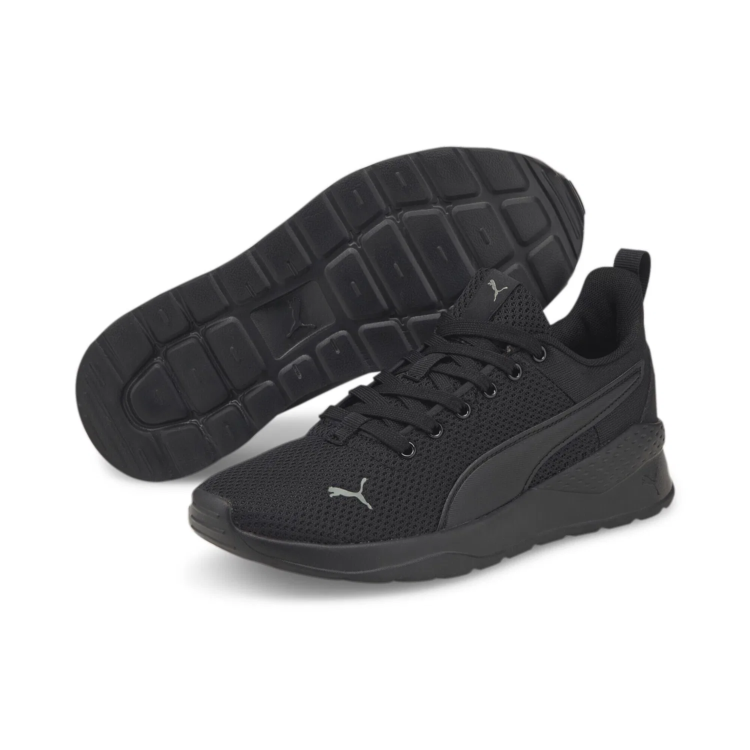 Детские кроссовки с деконструированным дизайном Anzarun Lite Puma, Schwarz Grau