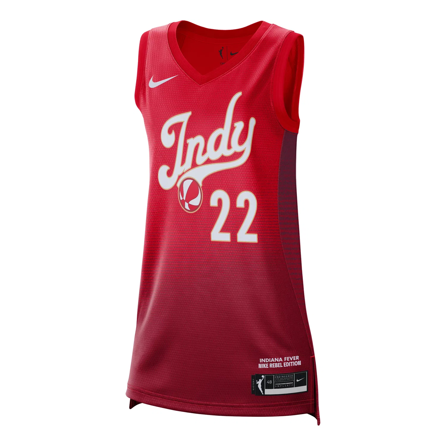 Женская баскетбольная джерси Nike Dri-FIT WNBA Caitlin Clark Indiana Fever 2026 Rebel Edition, цвет University Red