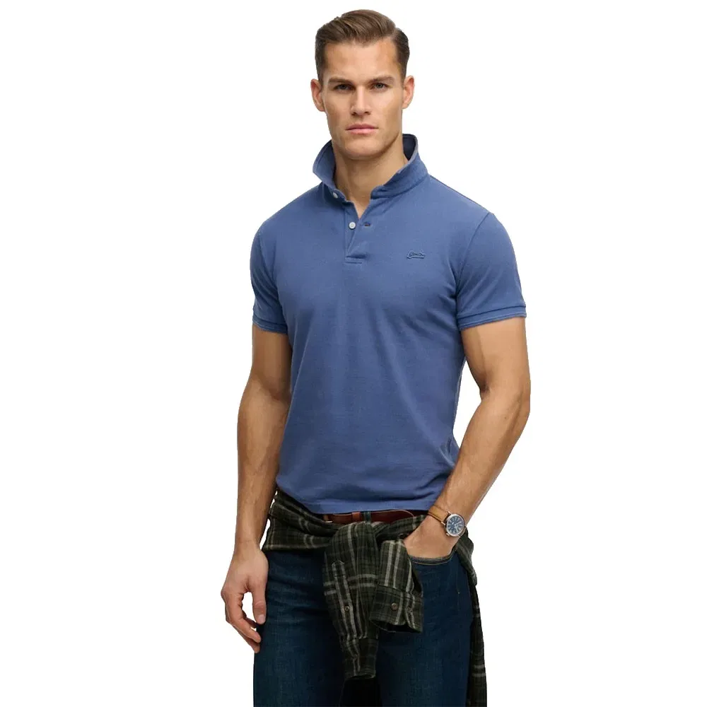 Свитер Classic Pique Superdry, синий