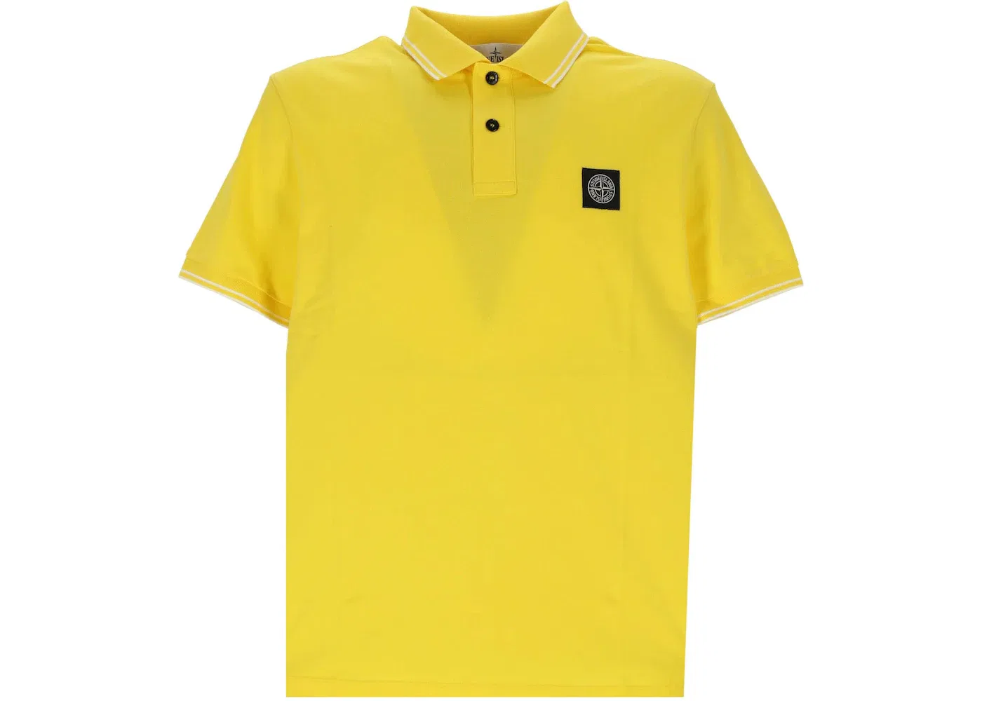 Мужское поло Stone Island Poloshirt, Yellow