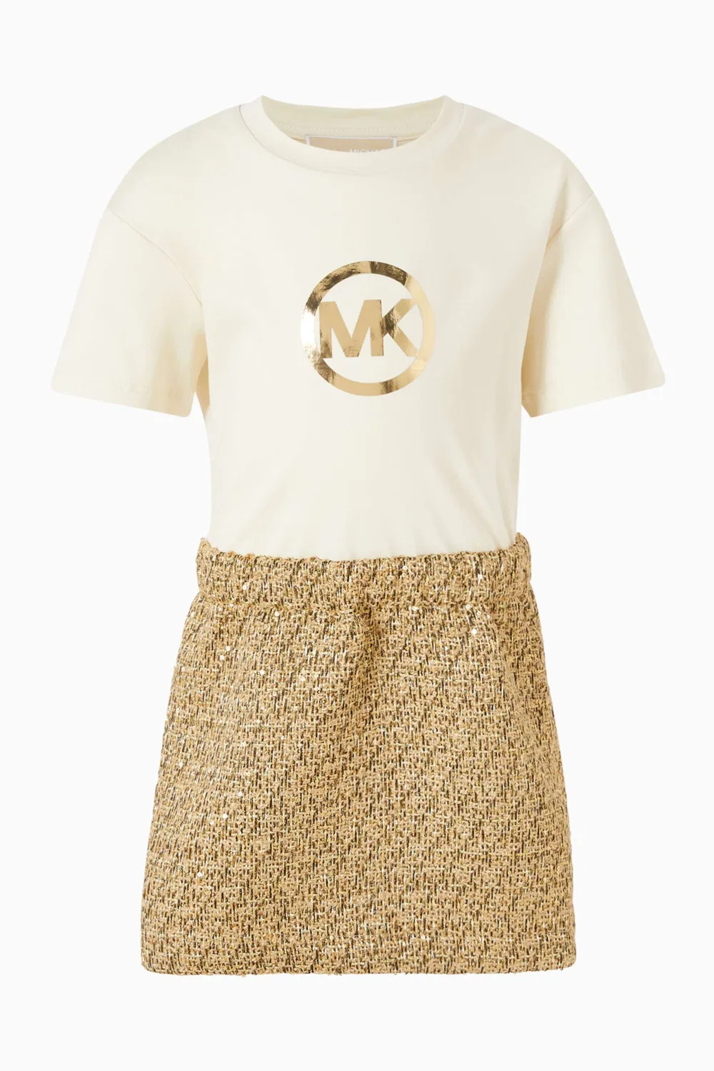 Платье с принтом-логотипом Michael Kors Kids