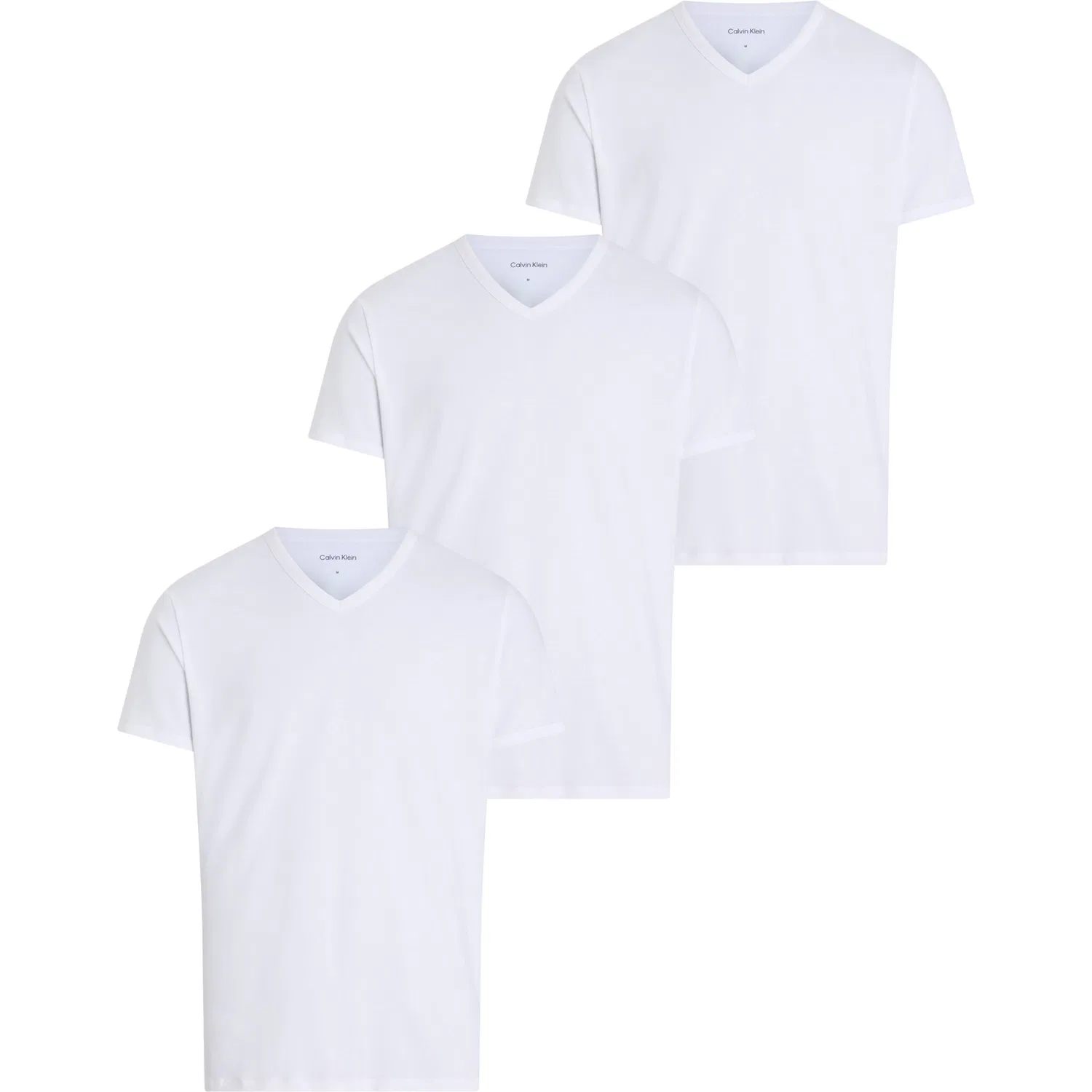 Детская футболка с V-образным вырезом Calvin Klein Underwear, White