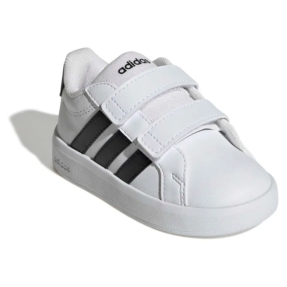 Кроссовки Adidas Grand Court 30 для малышей, белый — фото 2