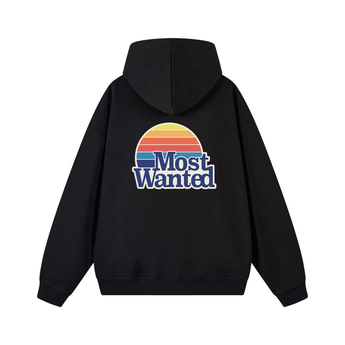 Детская толстовка из футера с принтом MostwantedLab, Navy Blue — фото 4