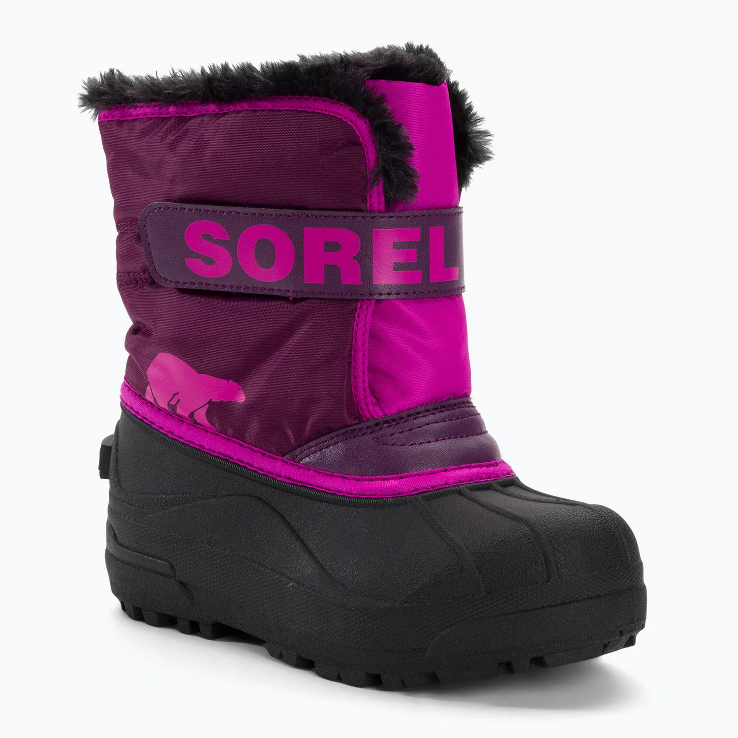 Детские зимние ботинки Snow Commander Sorel, Violett