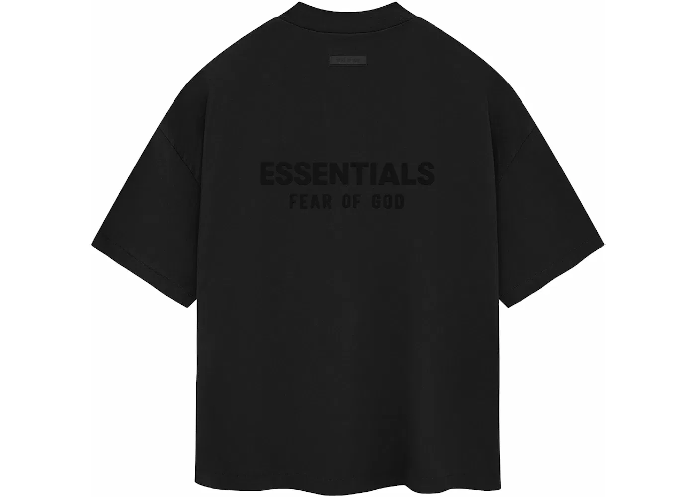 Мужская футболка с V-образным вырезом Tee Fear of God, Jet Black — фото 2
