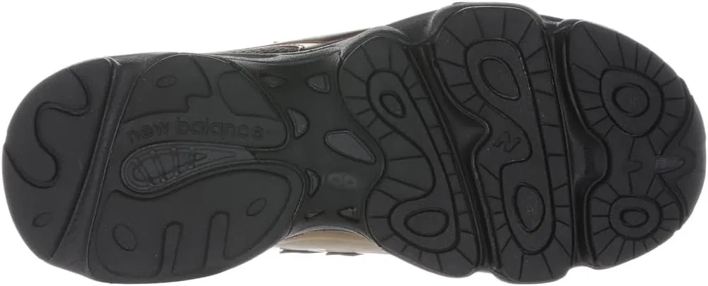 Детские кроссовки для мальчиков с принтом New Balance 1000 Lace Grade Boys Kids Running Inspired New Balance, Black/Firecracker — фото 3
