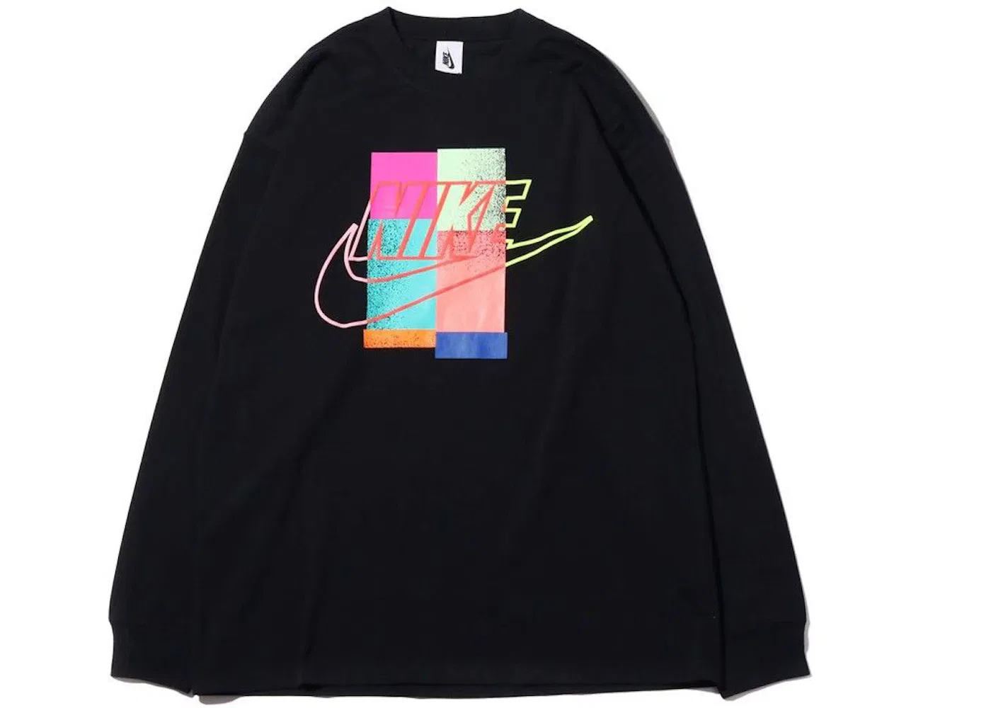Мужская футболка с длинным рукавом Nike x Atmos NRG L S Tee, Black