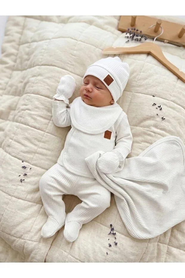 Детский комплект хлопковый Omy, White