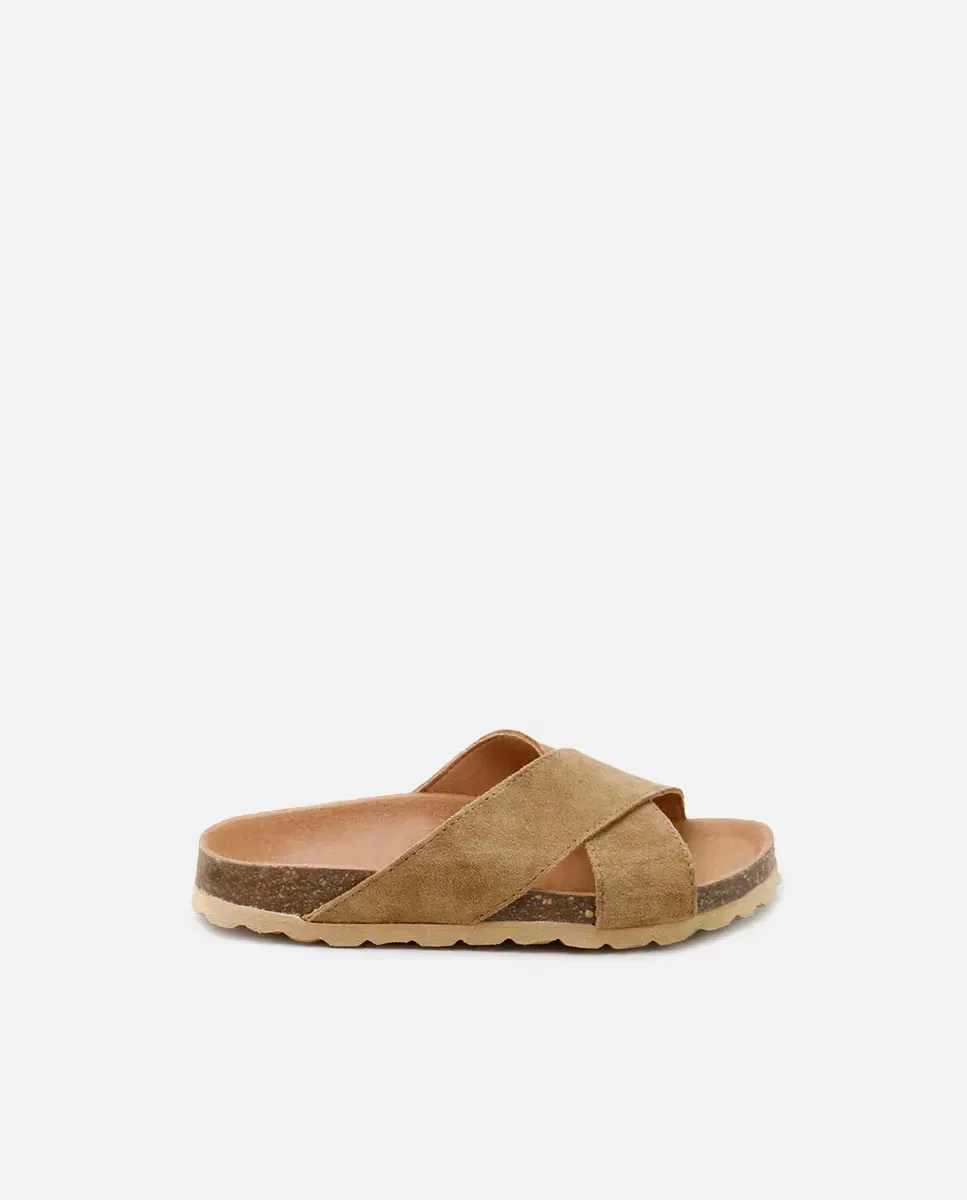 Детские сандалии из кожи с моделью Eli 1957, Camel