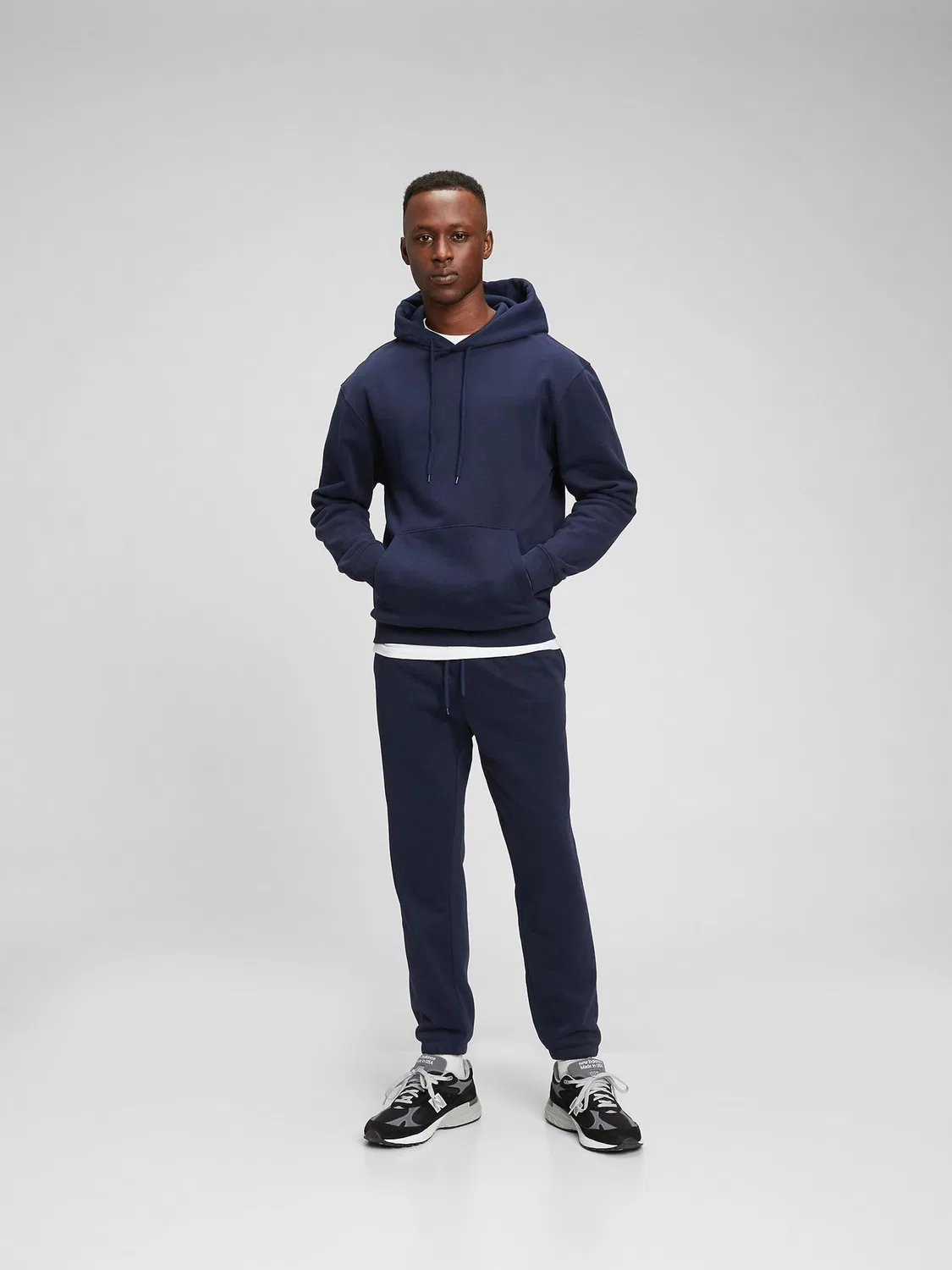 Джоггеры из флиса Gap, Navy
