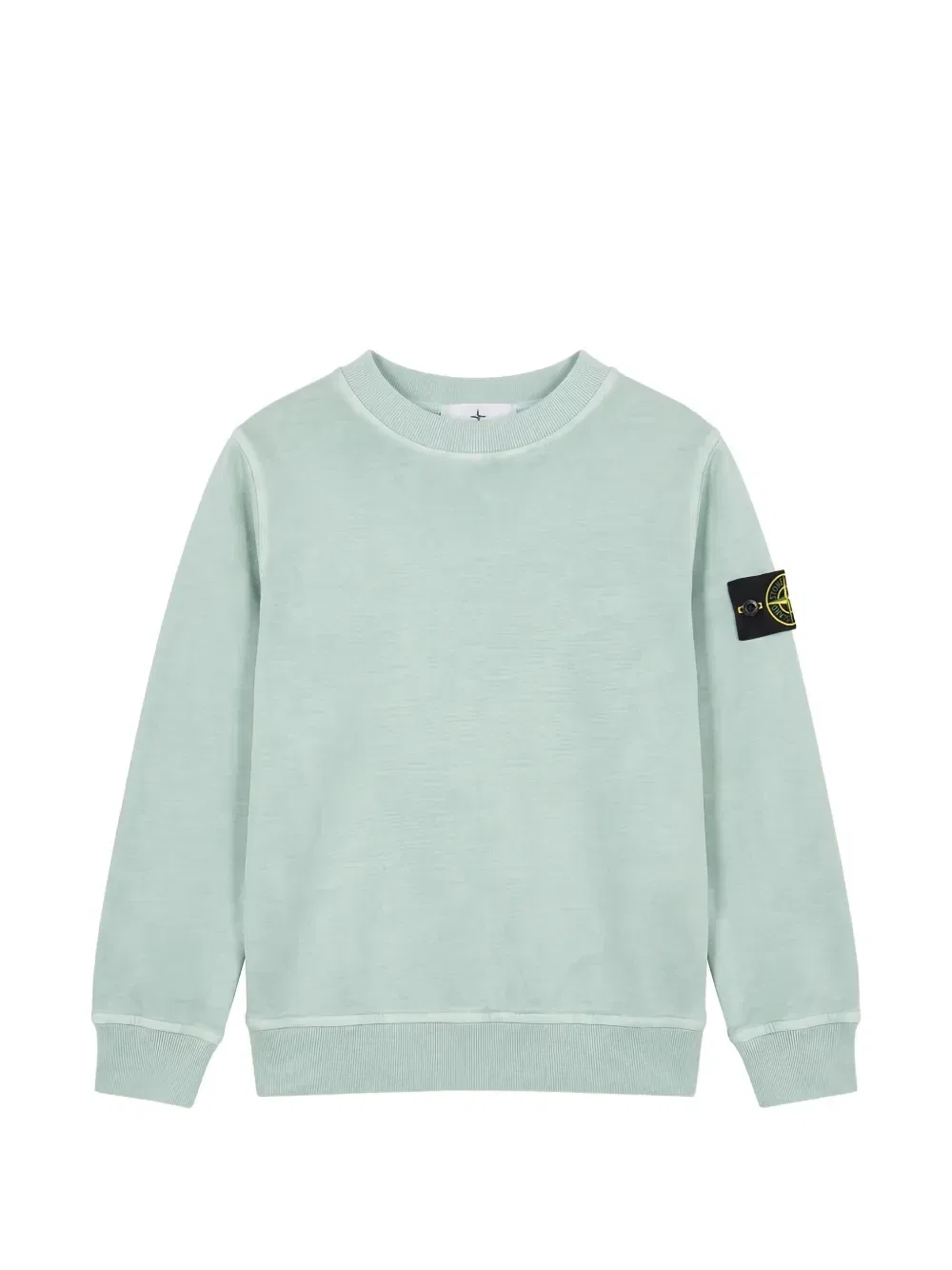 Свитер с логотипом Old logo-patch Stone Island Junior, синий