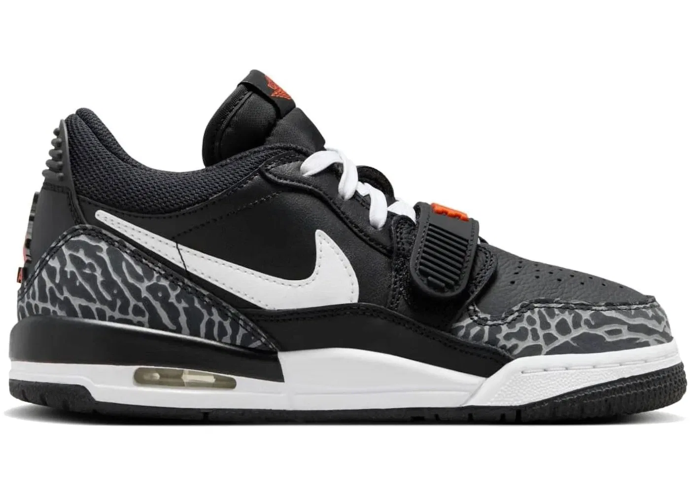 Детские кроссовки Lifestyle Jordan Legacy 312 Low Jordan, Black Wolf Grey Safety Orange White